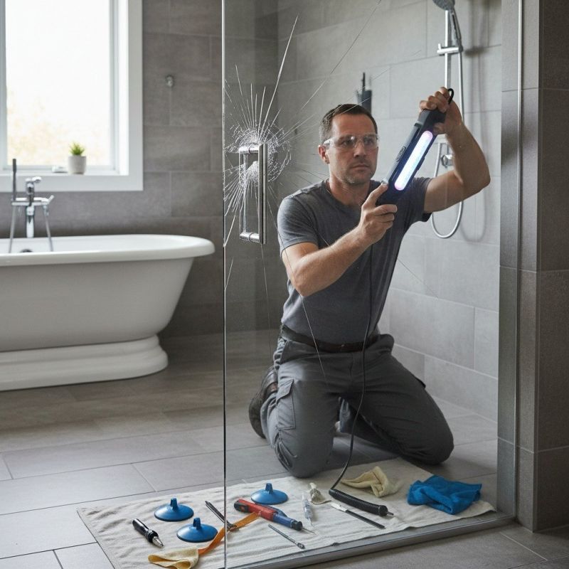 Shower Window Repair